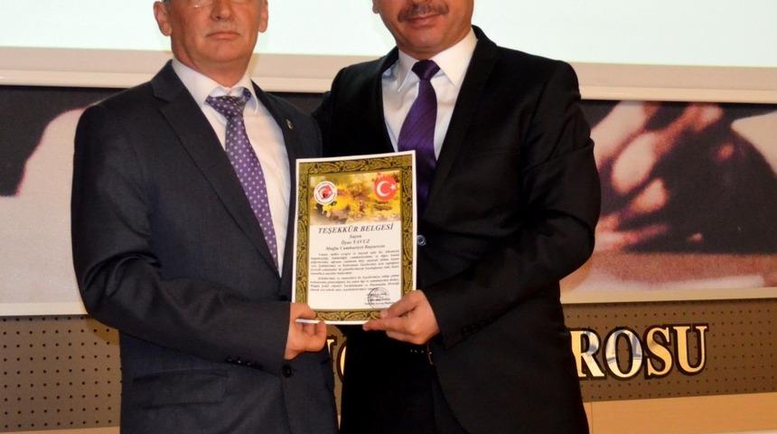 Şehit ailelerinden teşekk&uuml;r belgesi