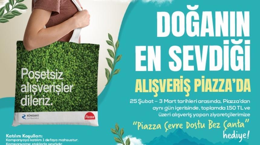 Şanlıurfa Piazza&rsquo;da &ldquo;doğa dostu&rdquo; alışveriş