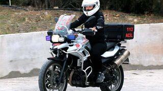 Türkiye'nin ilk kadın motosikletli ATT'si 