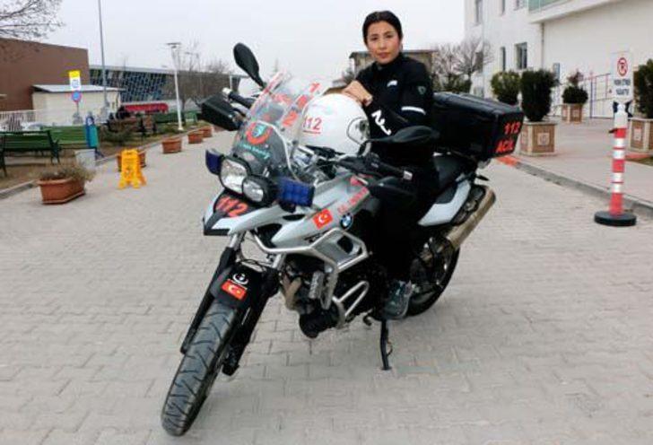 Türkiye'nin ilk kadın motosikletli ATT'si  G4