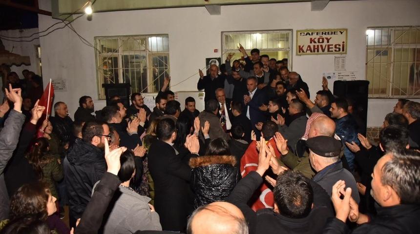 &Ccedil;altılı ve Caferbey&rsquo;den Cumhur İttifakına tam destek