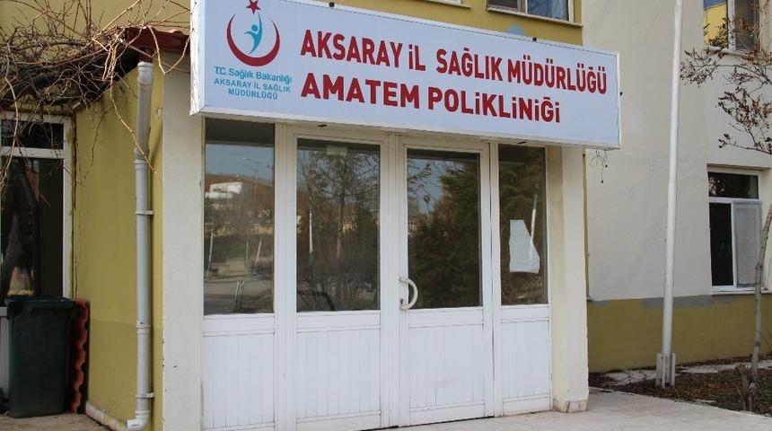 Aksaray&rsquo;da AMATEM Polikliniği a&ccedil;ıldı