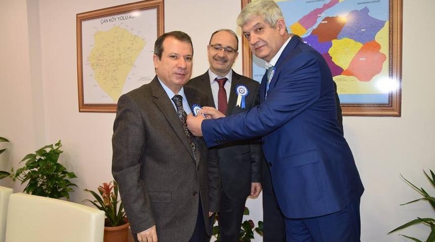 Çan Kaymakamı Gürdal’a Vergi Haftası ziyareti