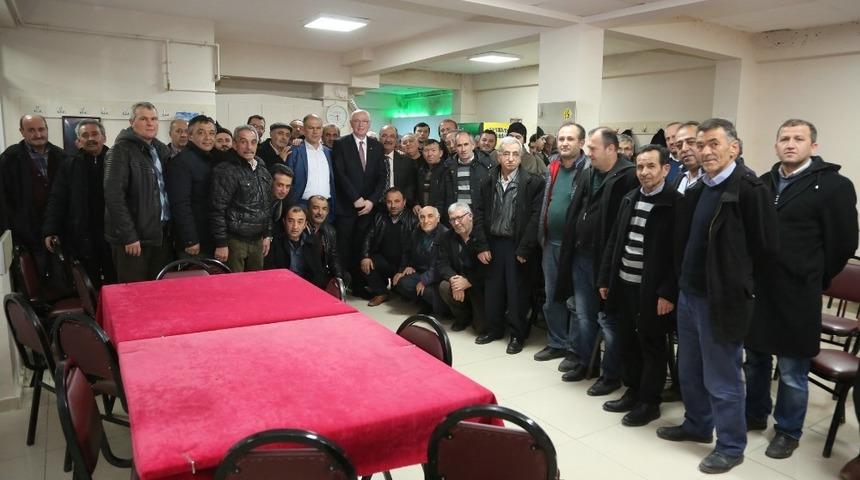 Başkan Kurt Kara&ouml;renli vatandaşlarla bir araya geldi