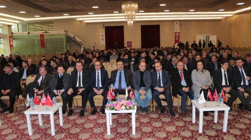 Kuzu hastalıkları ve beslenmesi semineri yapıldı