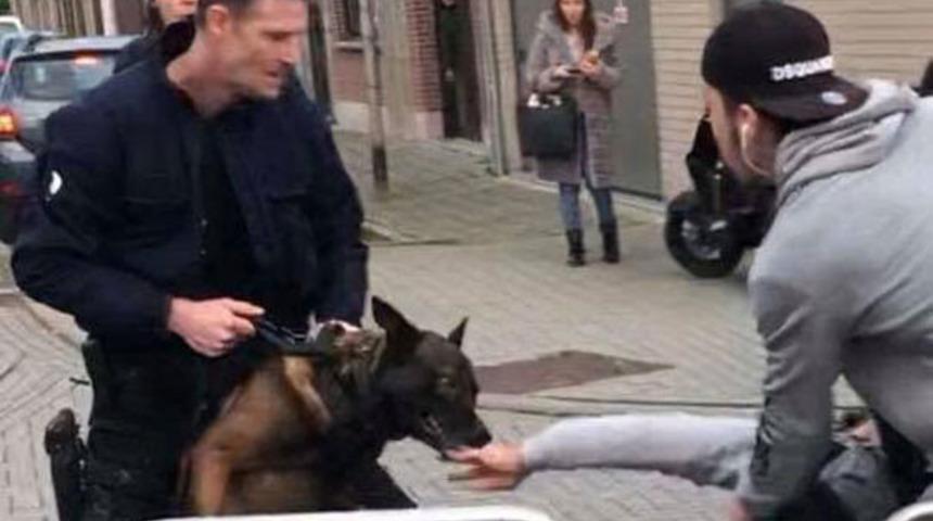 Belçika’da polisten Türk öğrencilere sert müdahale!