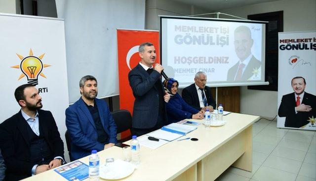 Çınar’dan gönül belediyeciliği vurgusu