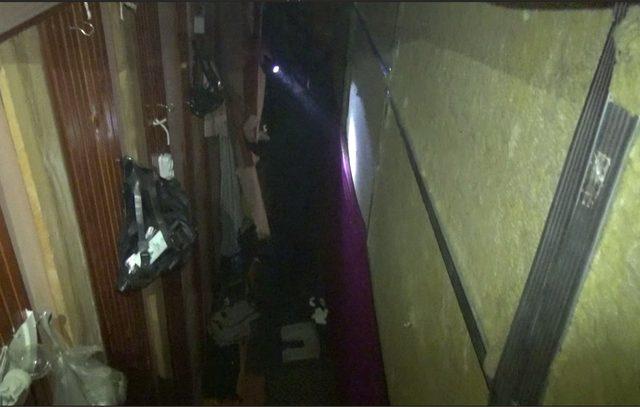DHKP-C'li teröristlerin yakalandığı binada çekilen fotoğraflar
