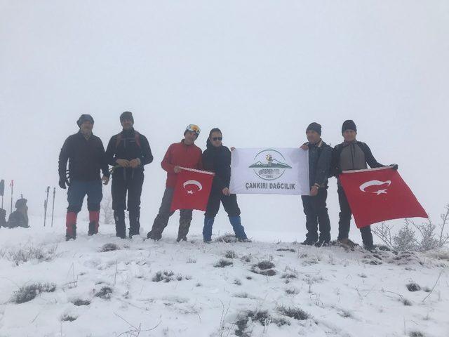 Namaztepe tırmanışı gerçekleştirildi