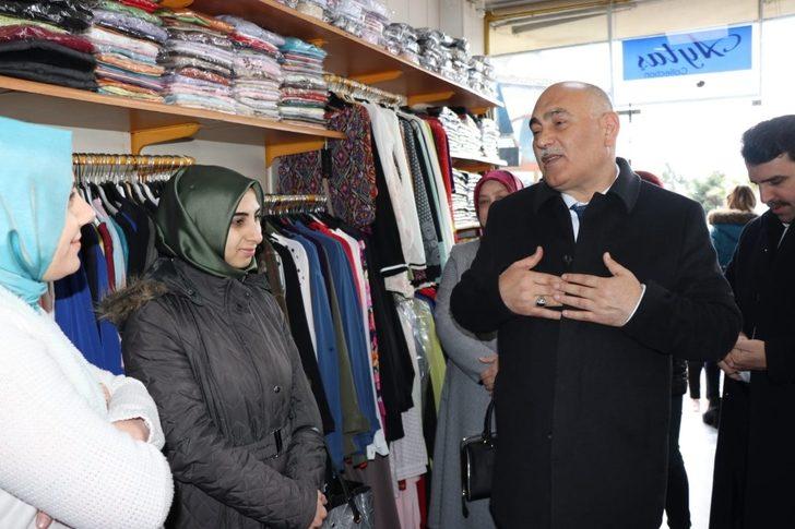 Şahin’e esnaflardan sıcak ilgi G4