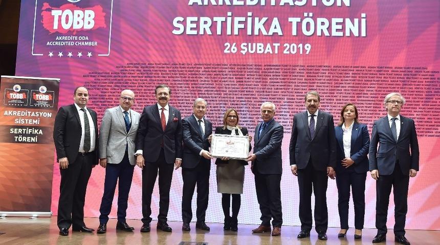 ATO akreditasyon denetiminde T&uuml;rkiye birincisi se&ccedil;ildi