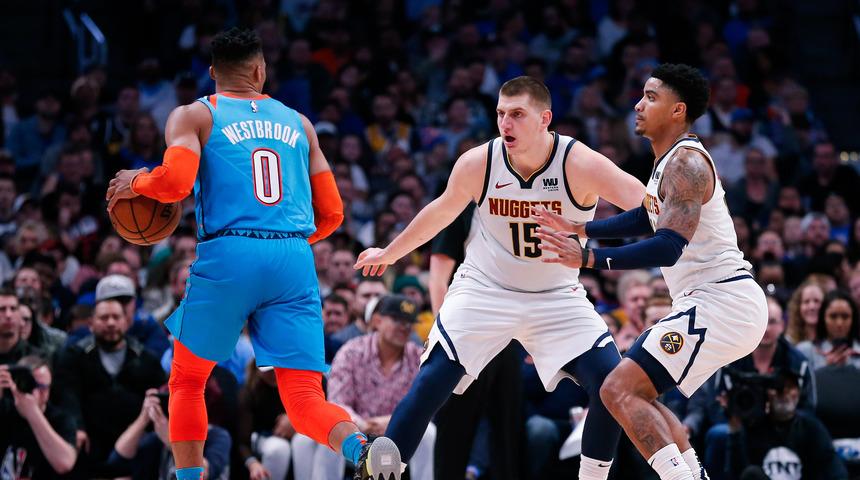 Denver Nuggets Oklahoma City Thunder'ı 121-112 mağlup etti