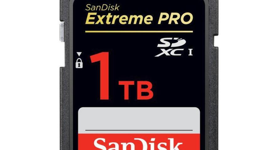1 TB microSD kartlar tanıtıldı!