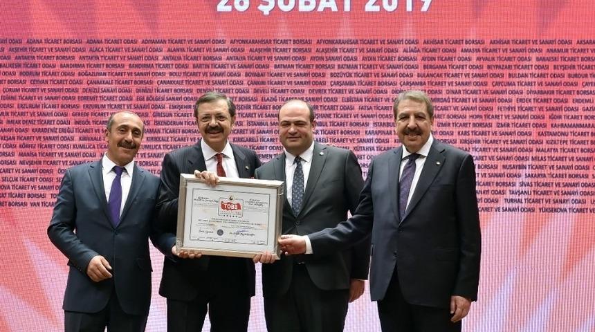 ETSO, ‘5 Yıldızlı Oda’ sertifikasını 5. kez yeniledi
