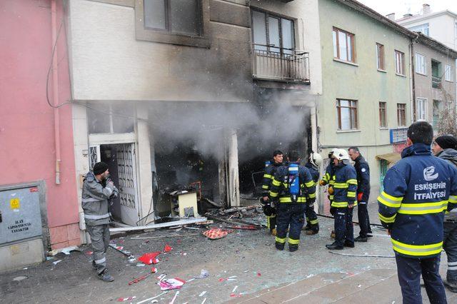 Eskişehir'de atölyede patlama: 1 ölü