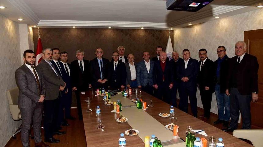 Başkan Ergün’den MESOB’a ziyaret