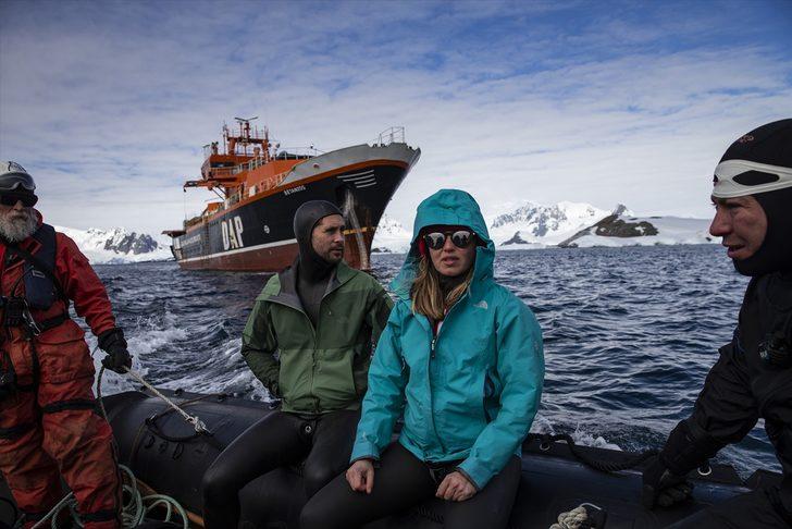 Şahika Ercümen bu kez beyaz kıtada daldı! G2