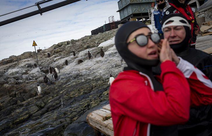 Şahika Ercümen bu kez beyaz kıtada daldı! G3