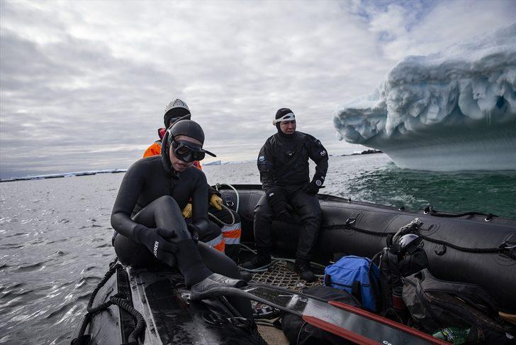 Şahika Ercümen bu kez beyaz kıtada daldı! G5