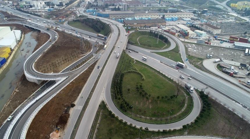 Dilovası Batı Kavşağı a&ccedil;ılışa hazırlanıyor