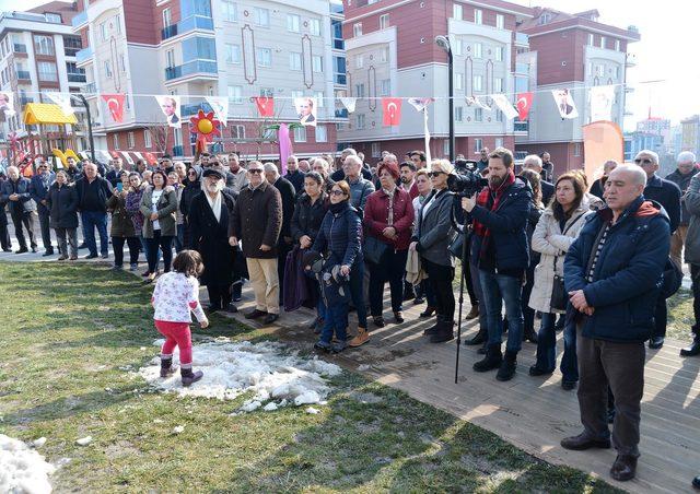 Beylikdüzü’nde Sabiha Gökçen Parkı hizmete açıldı