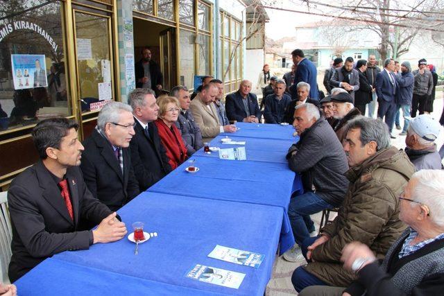 Bahtiyar seçim çalışmalarına Bozkurt’ta devam etti