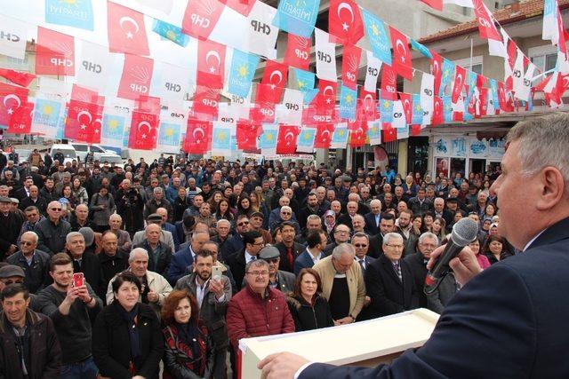 Bahtiyar seçim çalışmalarına Bozkurt’ta devam etti