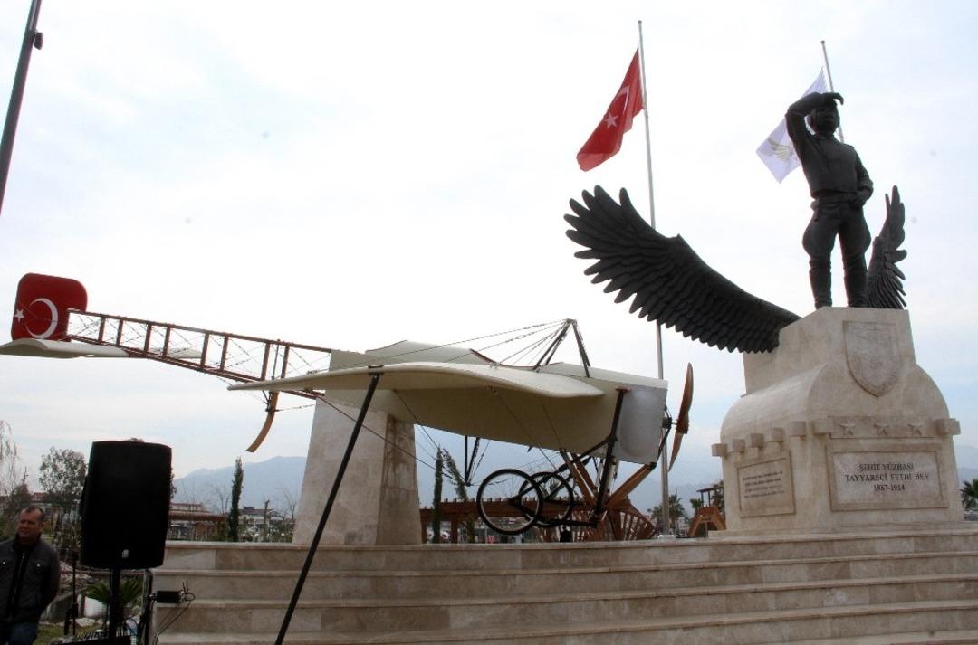 Şehit Fethi Bey &ouml;l&uuml;m&uuml;n&uuml;n 105. yılında Fethiye&rsquo;de anıldı