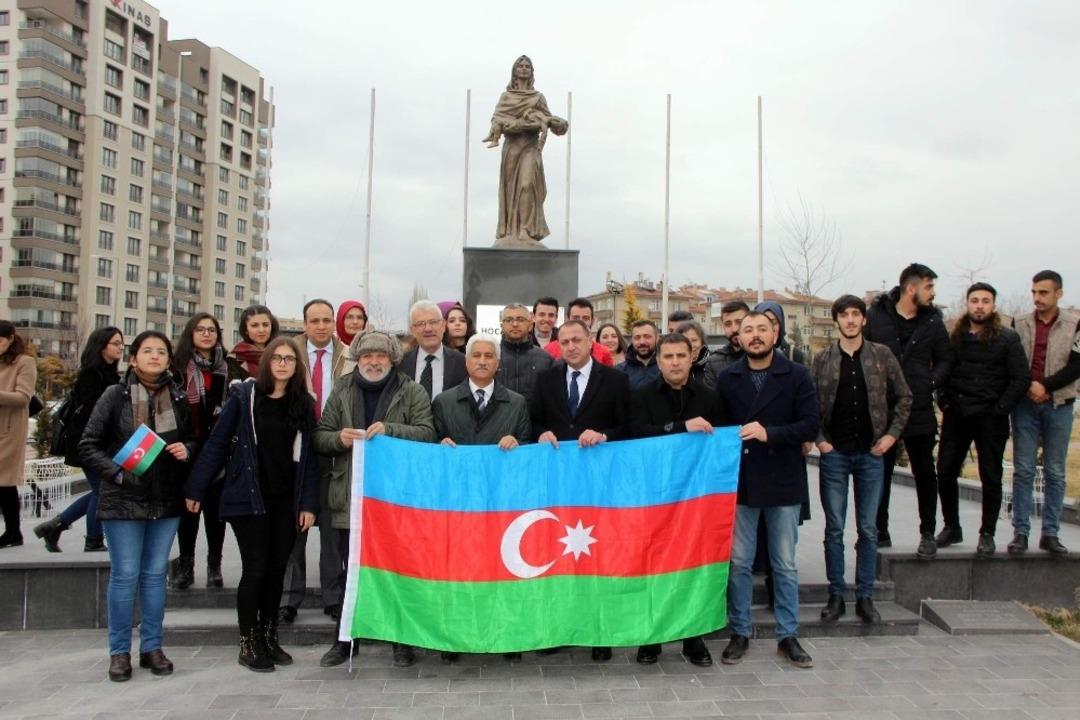 Kayseri Hocalı Katliamını unutmadı