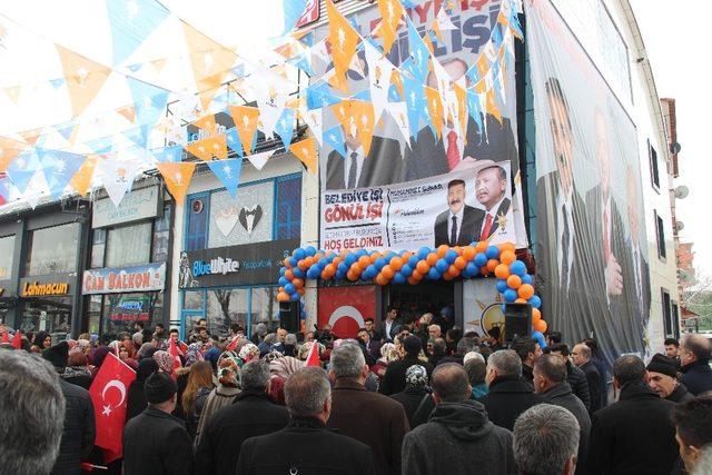 AK Parti Palandöken Seçim Koordinasyon Merkezi açıldı