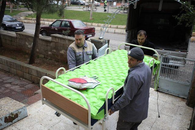 Parkinson hastasının yatak talebi anında karşılandı