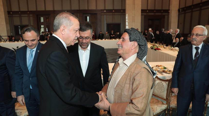 Cumhurbaşkanı Erdoğan, kanaat önderleri ile görüştü