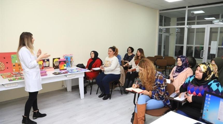 Nevşehir’de okul öncesi çocuk gelişimi ve eğitim kursu devam ediyor