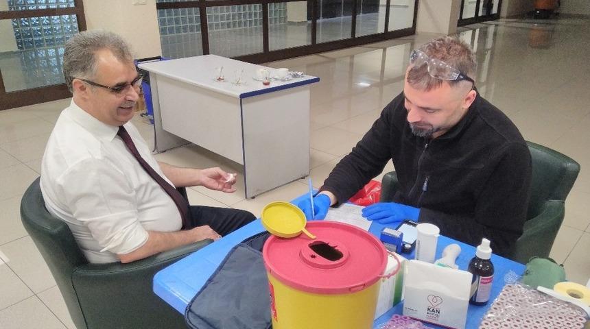 Vergi Haftası Dolayısıyla Kan Bağışında bulundular