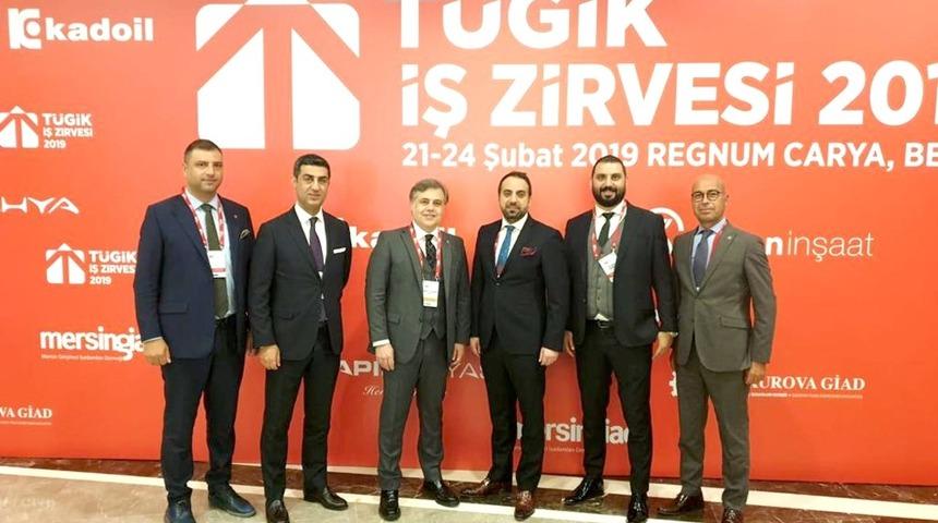 Mersin GİAD, TÜGİK İş Zirvesi’ne katıldı