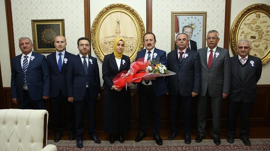 Defterdarlık Heyeti Vali Pehlivan&rsquo;ı ziyaret etti