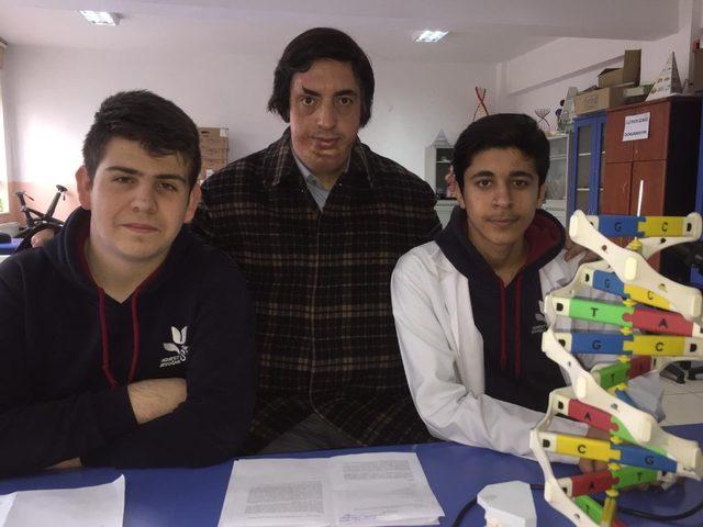 Lise öğrencilerinin projesi Tunus’ta uluslararası proje yarışmasına katılacak