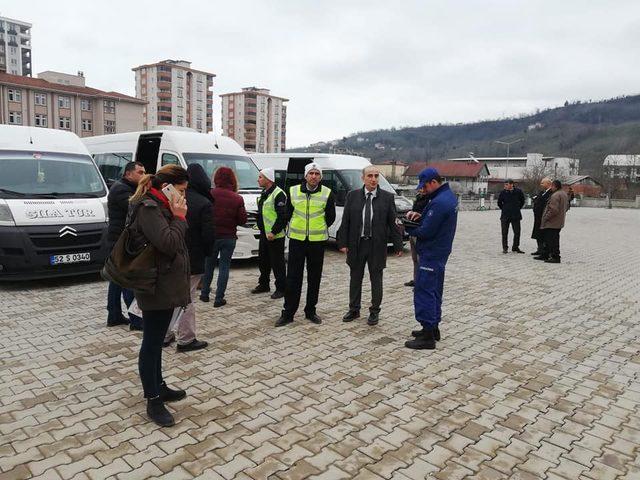 Fatsa’da öğrenci servisleri denetlendi