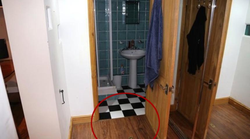 Yeni kiraladığı evin zemininde bulduğu gizli kapının içinden çıkanlar şoke etti