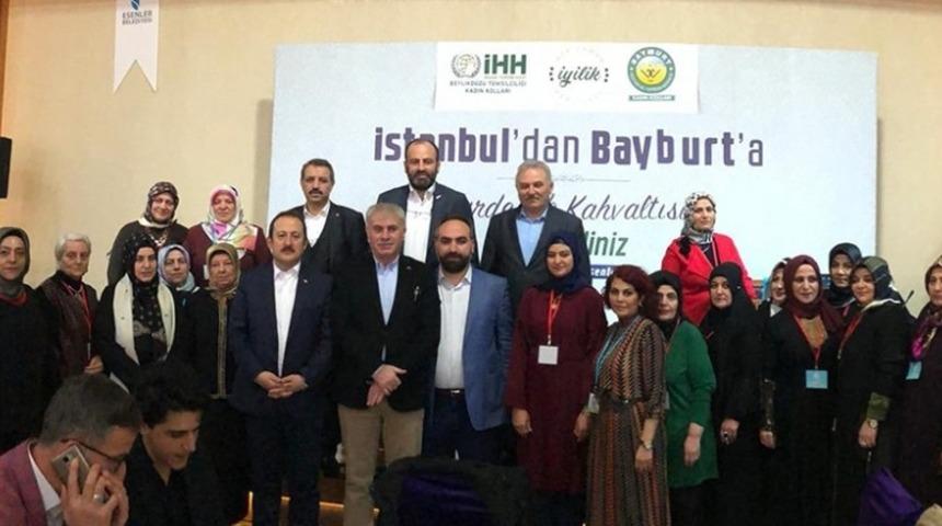 İstanbul&rsquo;dan Bayburt&rsquo;a kardeşlik kahvaltısı