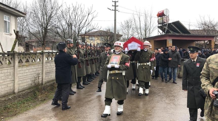 Kıbrıs Gazisi, askeri törenle toprağa verildi