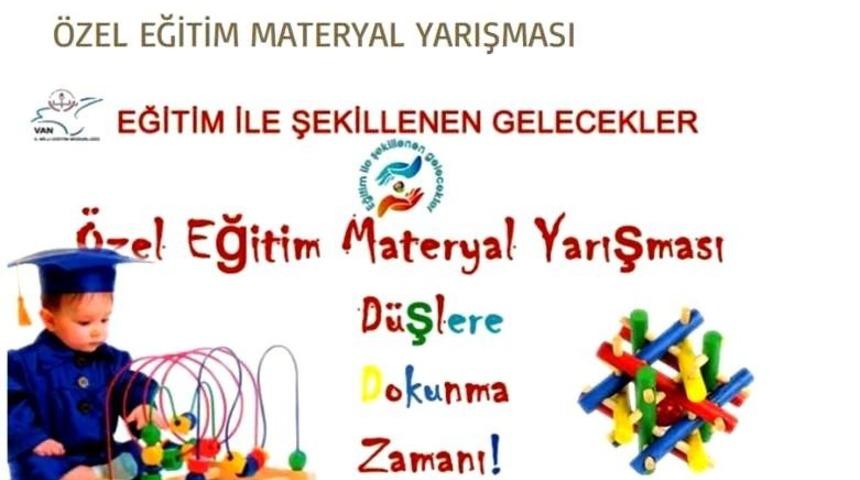Van’da “Özel Eğitim Materyal Tasarım” yarışması