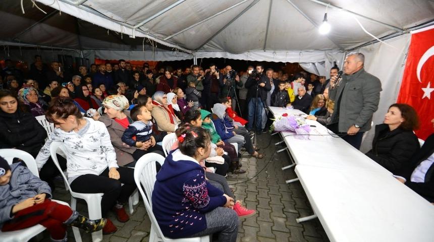 Başkan Sözen’e Oymapınar’da büyük ilgi