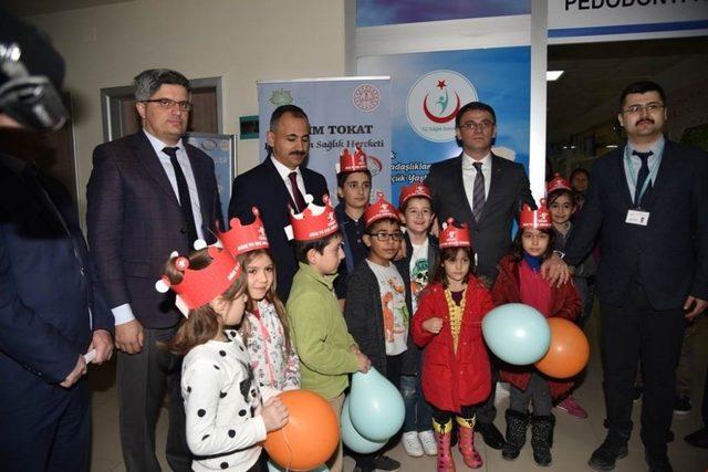 Tokat’ta 2 bin 900 öğrenci diş taramasından geçti