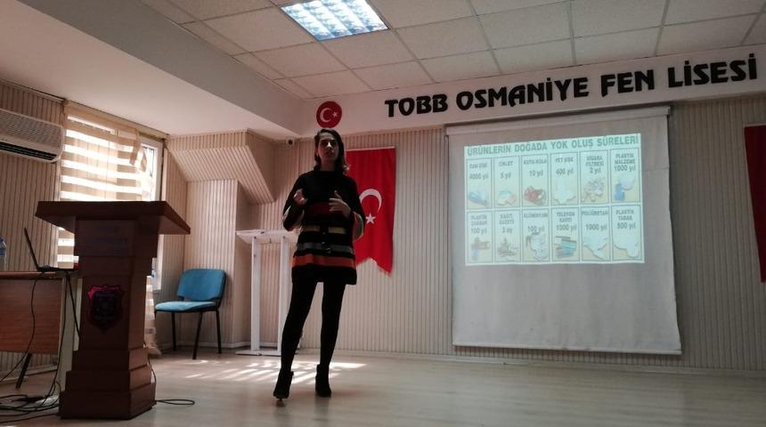 Okullarda &lsquo;sıfır atık&rsquo; eğitimi