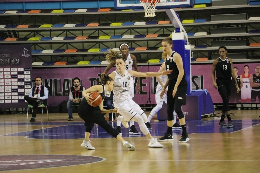 Kadınlar Basketbol T&uuml;rkiye Kupası: &Ccedil;ukurova Basketbol: 77 - Beşiktaş: 66