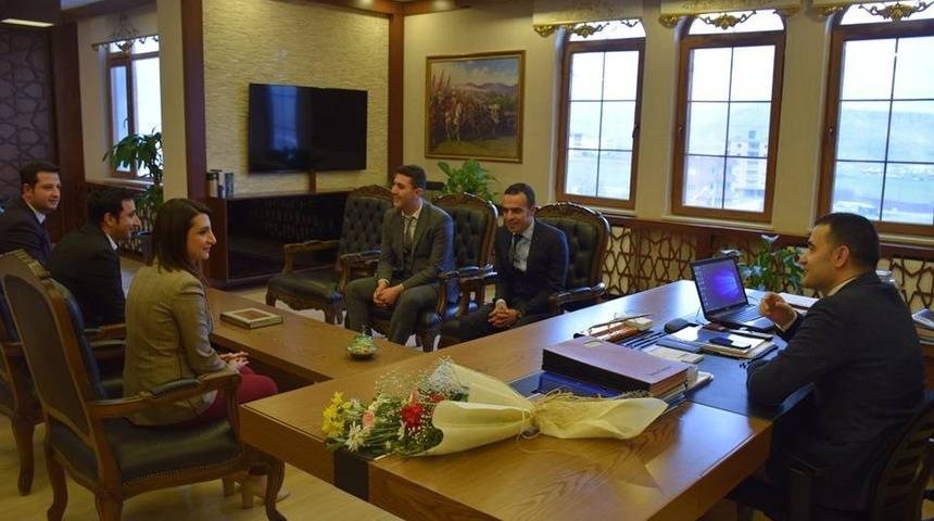 Kaymakam Osman Bilici&rsquo;ye Vergi Haftası ziyareti