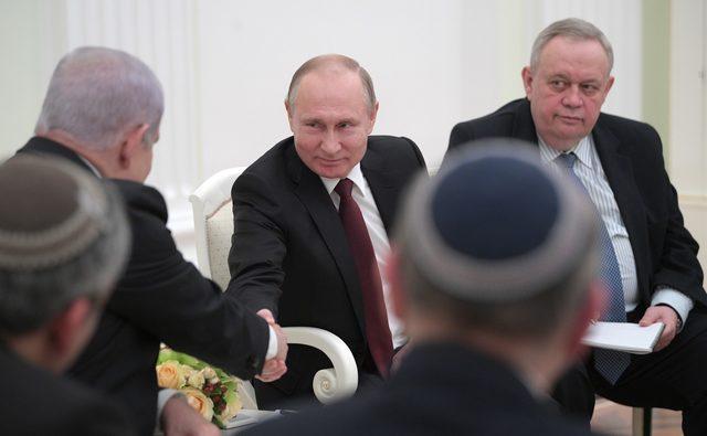 Putin, Netanyahu'yu kabul etti