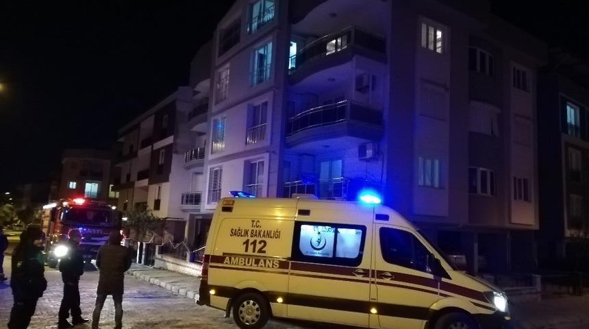 Yangına ilk m&uuml;dahaleyi &ccedil;ocuklar yaptı