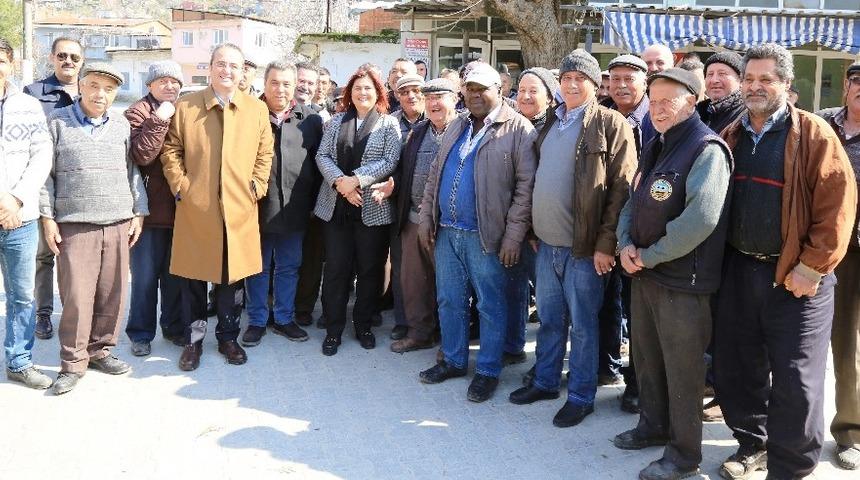 &Ouml;zlem &Ccedil;er&ccedil;ioğlu, Burunk&ouml;y&rsquo;&uuml; ziyaret etti